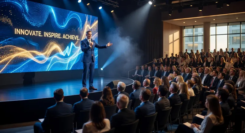 corporate event stage